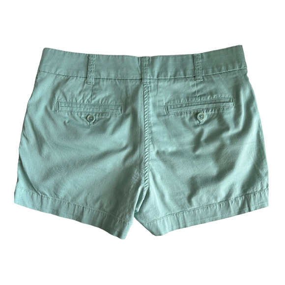J. Crew Chino Mint Green  Shorts Size‎ 4 (FLAW) - Picture 2 of 11